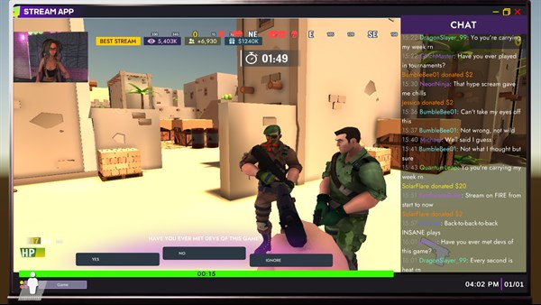 STREAMER SIMULATOR 2026 — 7