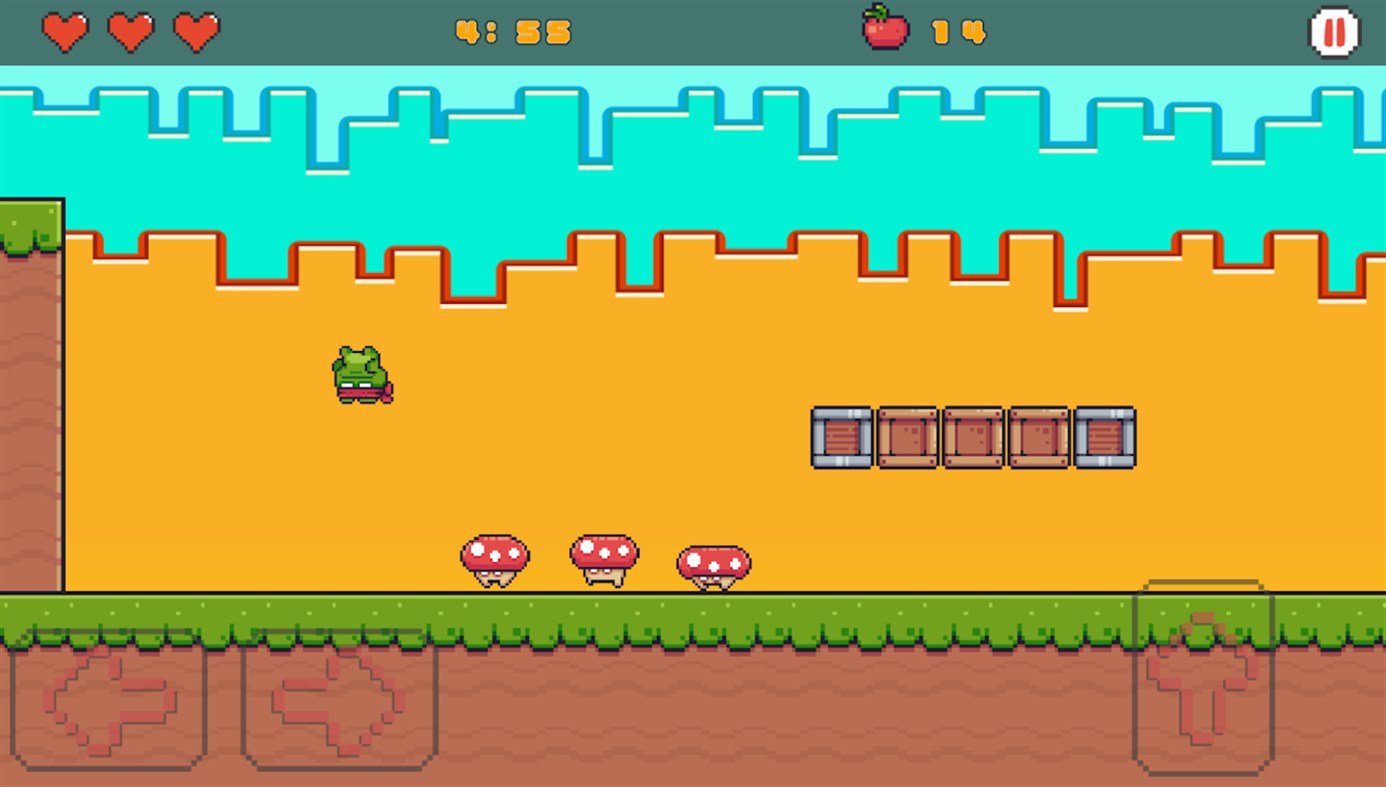 #5. Ninja Frog Quest (Windows) Podle: Khaoula Errami