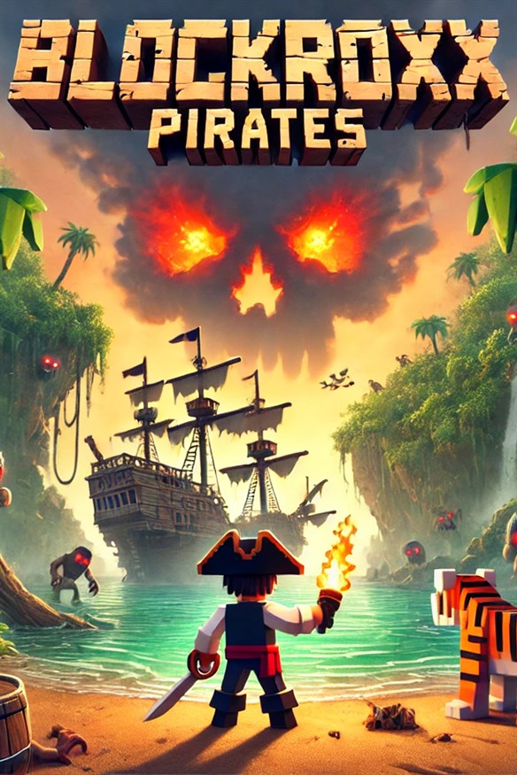 BlockRoxx Pirates Xbox Series X|S and Xbox One cover art