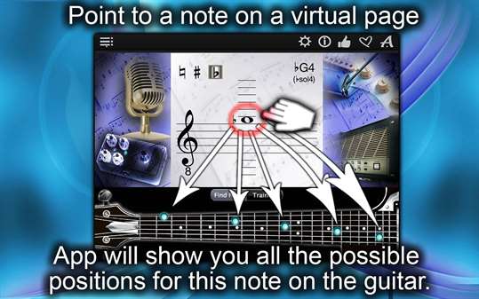 guitar notes finder & tutor screenshot 1