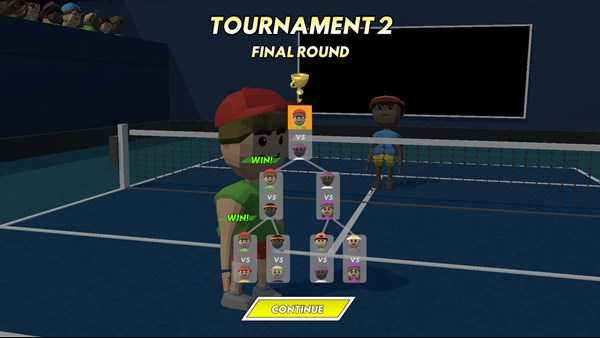 Competitive Tennis Challenge — 8