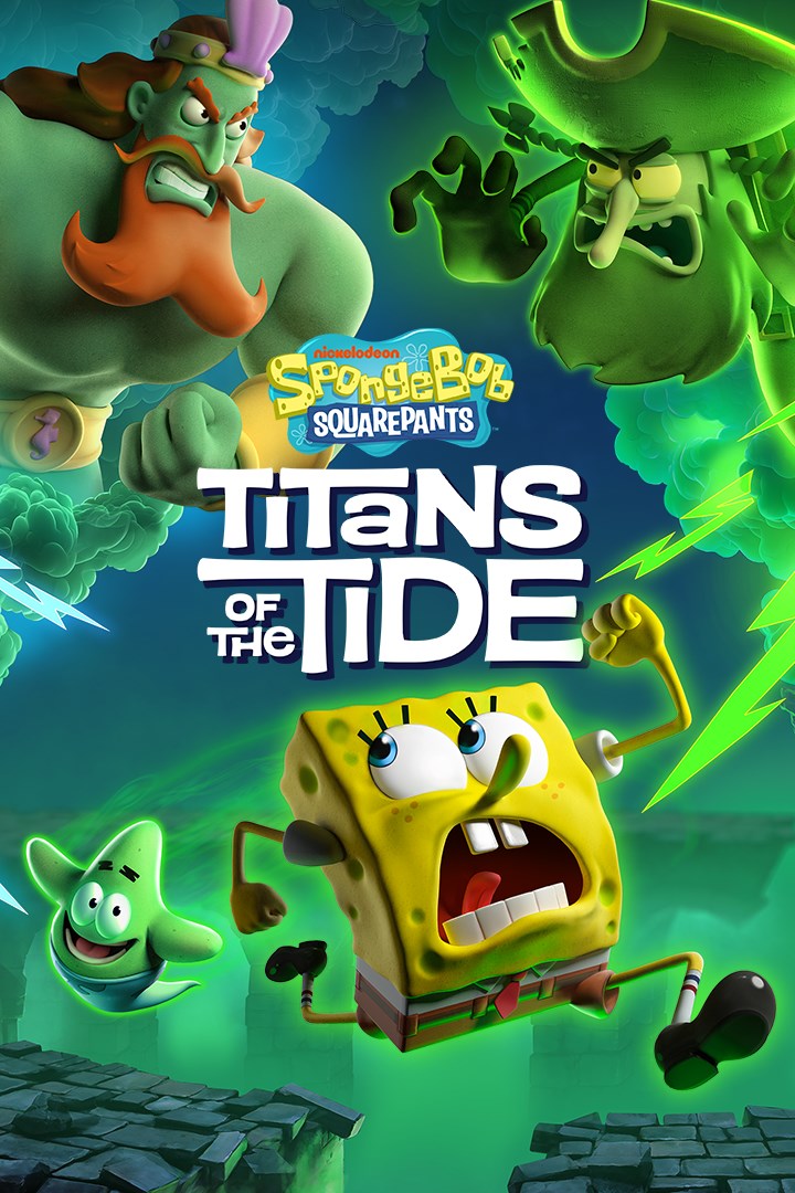 Box shot of SpongeBob SquarePants: Titans of the Tide