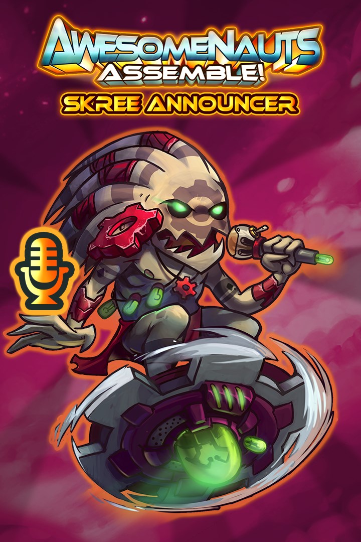 Skree Announcer - Awesomenauts Assemble! Announcer | Xbox | Chiave | Privato