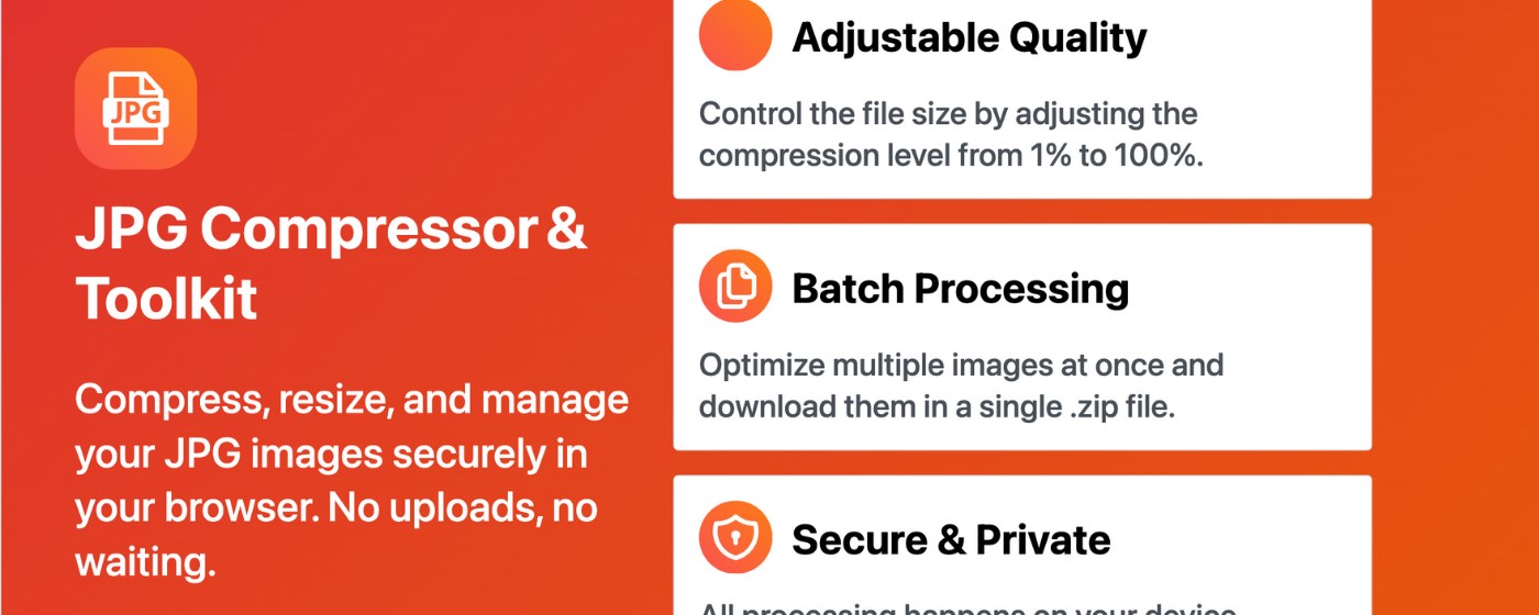 JPG Image Compressor