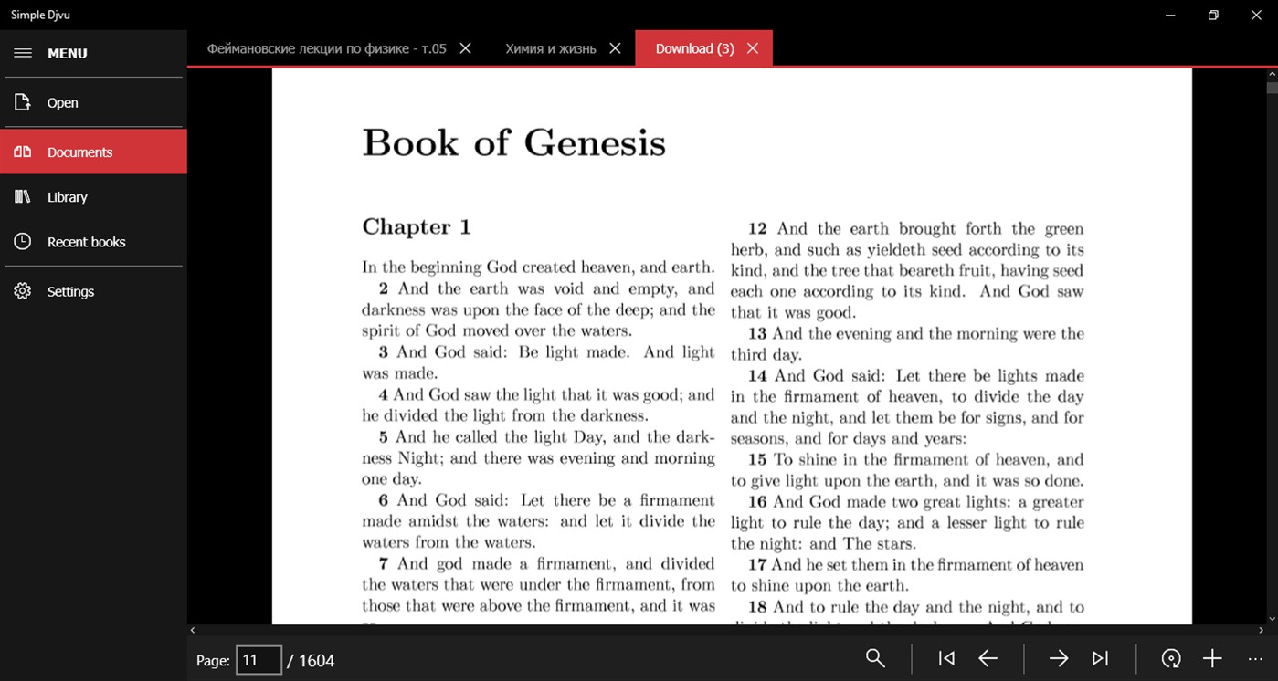#1. Simple DJVU Reader (Windows) Podle: Electronic Rescue Service