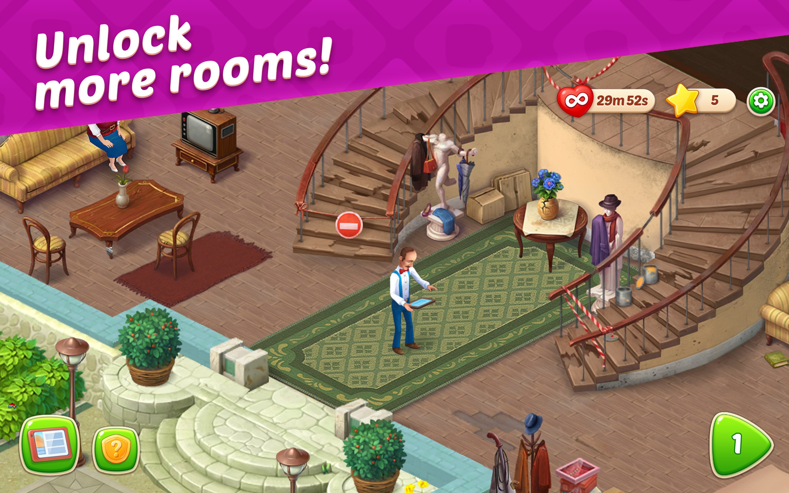 Homescapes screenshot