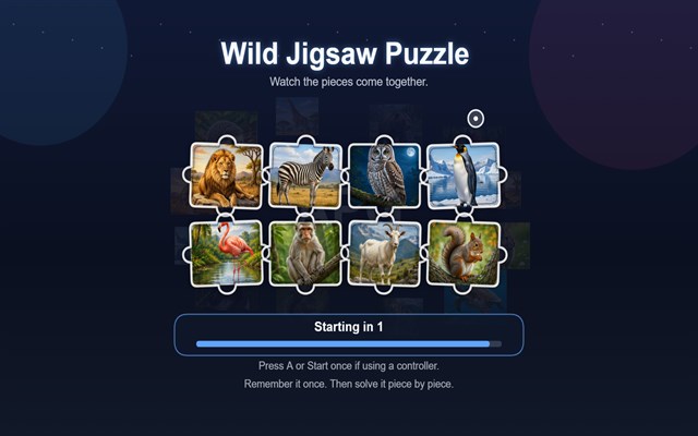 Wild Jigsaw Puzzle APG screenshot 1