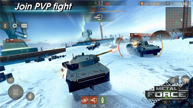 Get Metal Force: Army Tank Games - Microsoft Store En-In