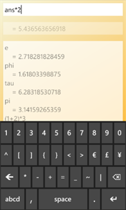 Calculator Pi screenshot 2