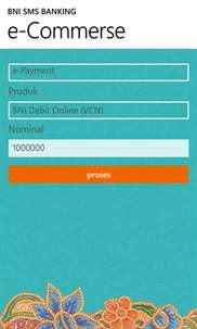 BNI SMS Banking screenshot 7