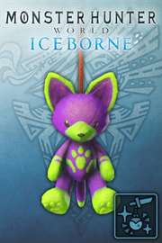 Купить ключ дешево Кулон. лиловый плюшевый котт