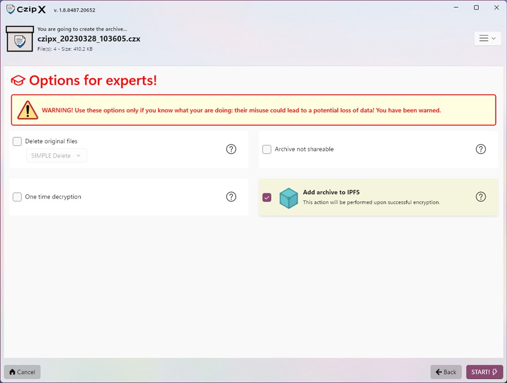#6. CZIP X (Windows) 由: The ZipGenius Team