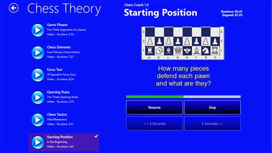 Chess Coach 1.0 DT screenshot 5
