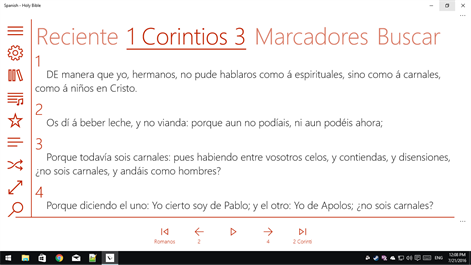Spanish : Holy Bible Screenshots 1