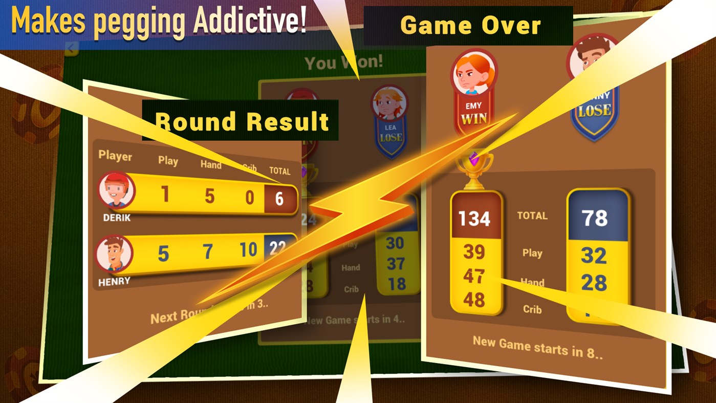 #5. Super Cribbage (Windows) بواسطة: Card Guru Game Studio