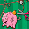 Piggy Bank Adventure Rope Cut Puzzle