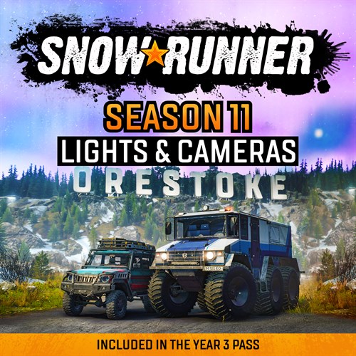 SnowRunner - Season 11: Lights & Cameras cover image