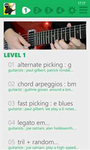 Guitar Lessons Solo Shred LITE screenshot 4