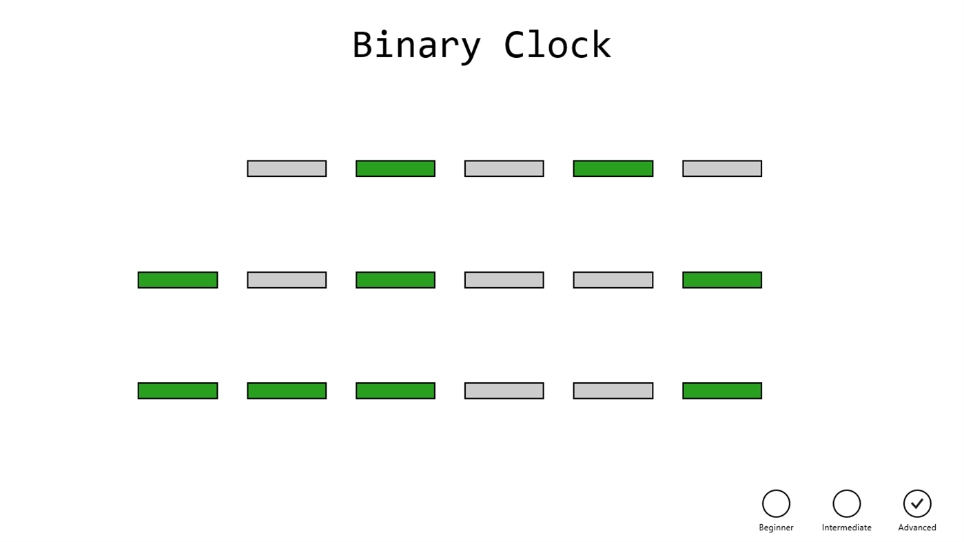 #3. Binary Clock - How to read it (Windows) Podle: OZcarZarate