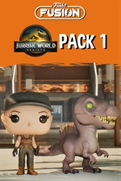 Funko Fusion - Jurassic World Rebirth Pack 1 -Zora Bennett and Spinosaurus