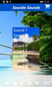Seaside Sounds-Relaxing Sounds of Nature Sea Music screenshot 4