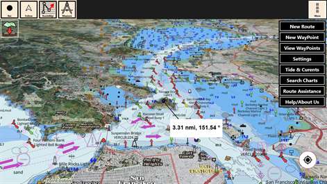i-Boating : Italy GPS Nautical / Marine Charts - offline sea, lake river navigation maps for fishing, sailing, boating, yachting, diving & cruising Screenshots 2