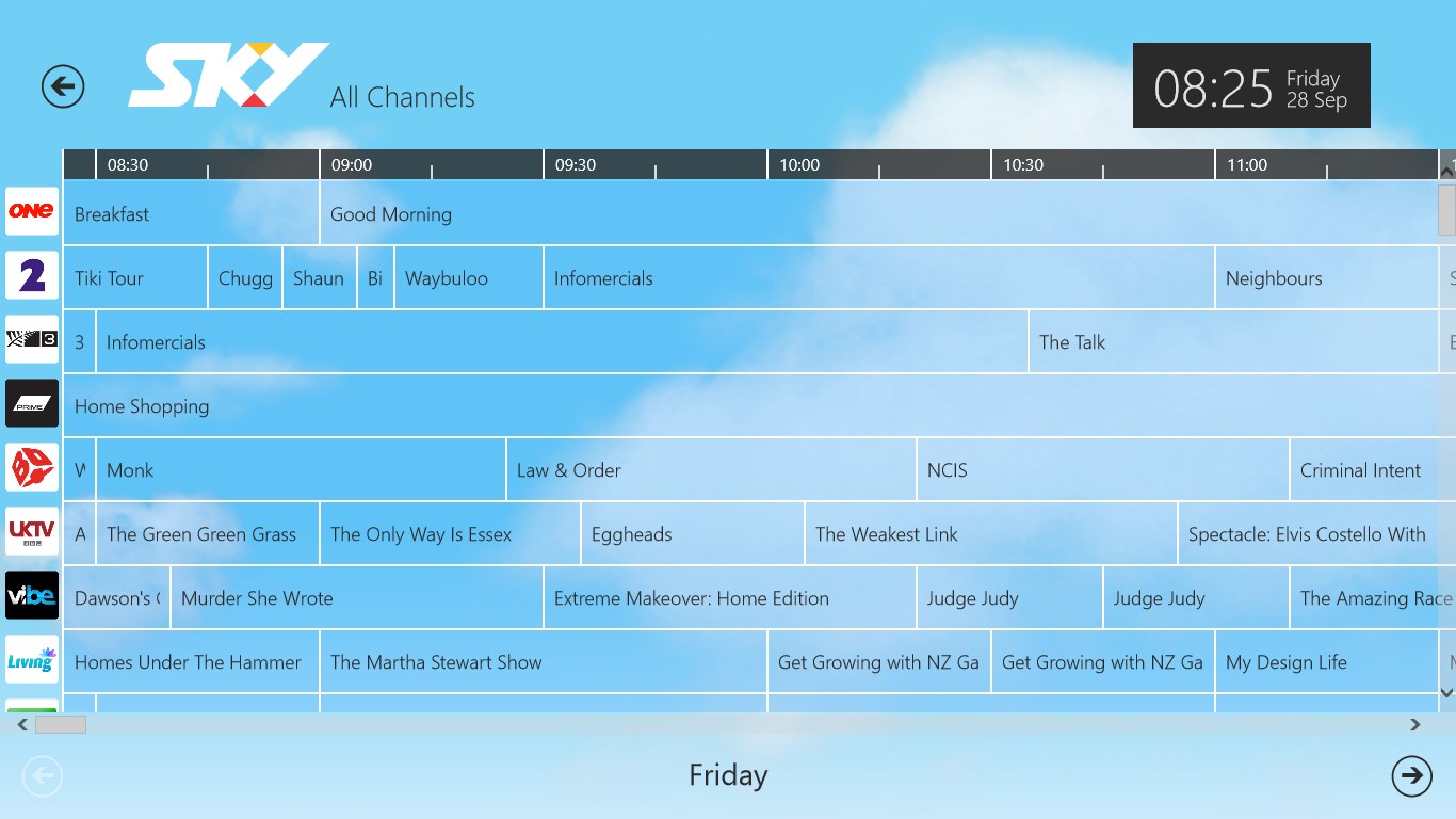 Sky TV NZ for Windows 10
