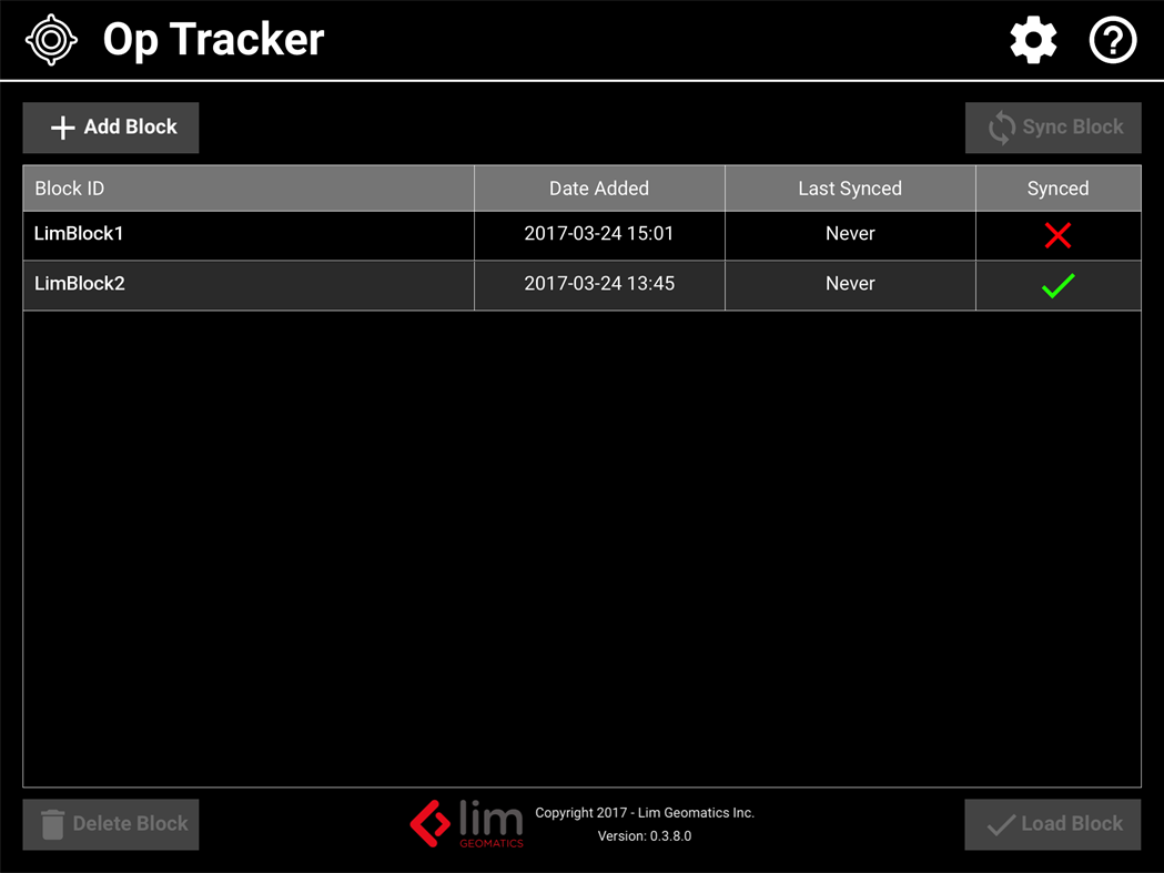 #1. Op Tracker (Windows) Tekijänä: Lim Geomatics Inc.