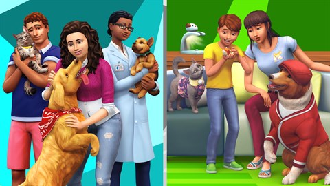Les Sims™ 4 Chiens et Chats + Kit d’Objets Premier animal de compagnie – Collection