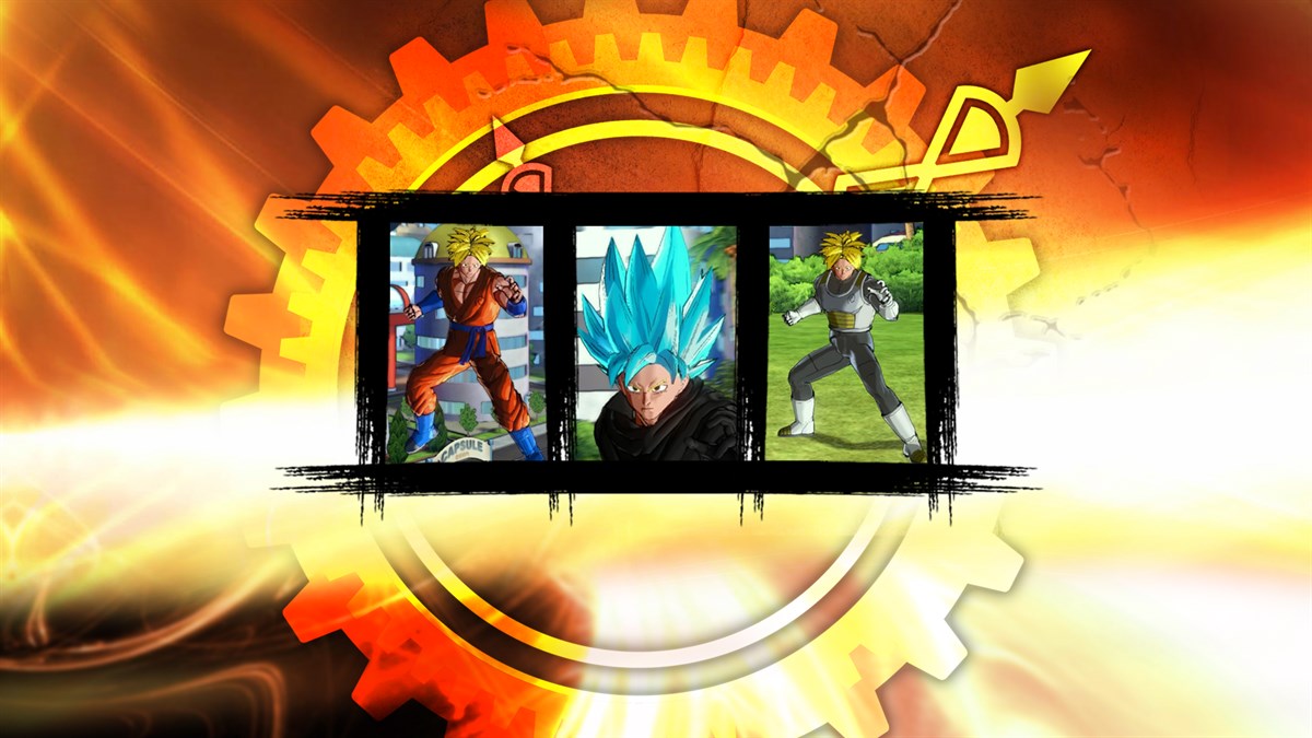 Dragon Ball Xenoverse - компл. костюмов из фильма