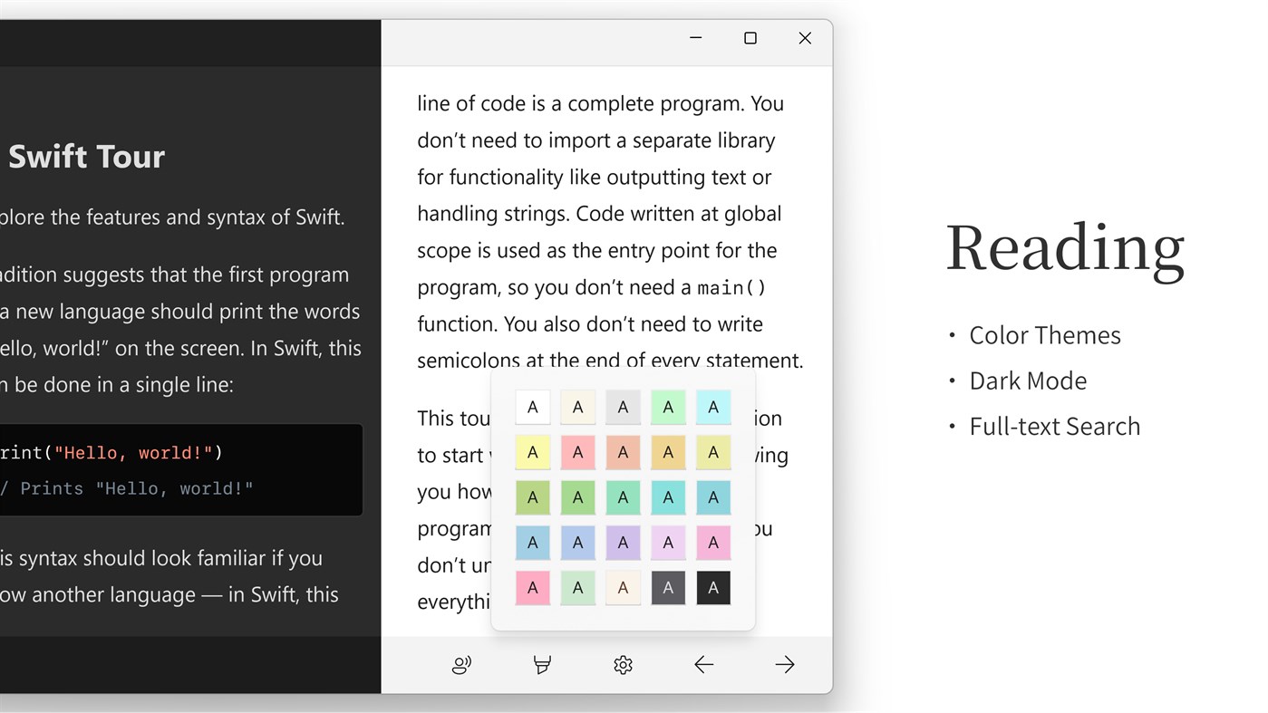 #2. Starrea ePub Reader (Windows) 来自: Starry Apps