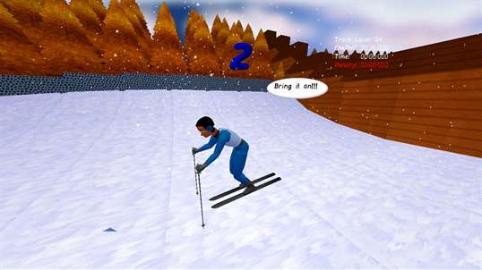A Snowy Slalom screenshot 4