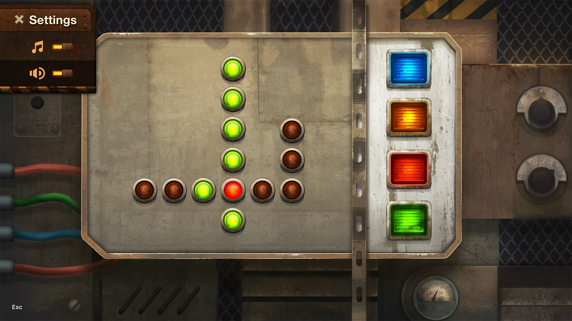 Captura de Pantalla 3 LightOn Colors - Steampunk color puzzle, merge colours challenge, find the right colour windows