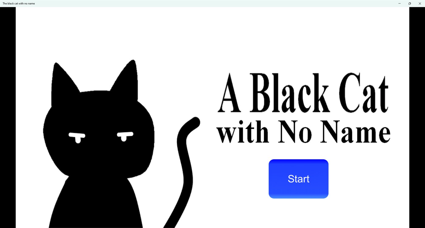 #1. A Black Cat With No Name (Windows) 由: SAKIWAI Inc.
