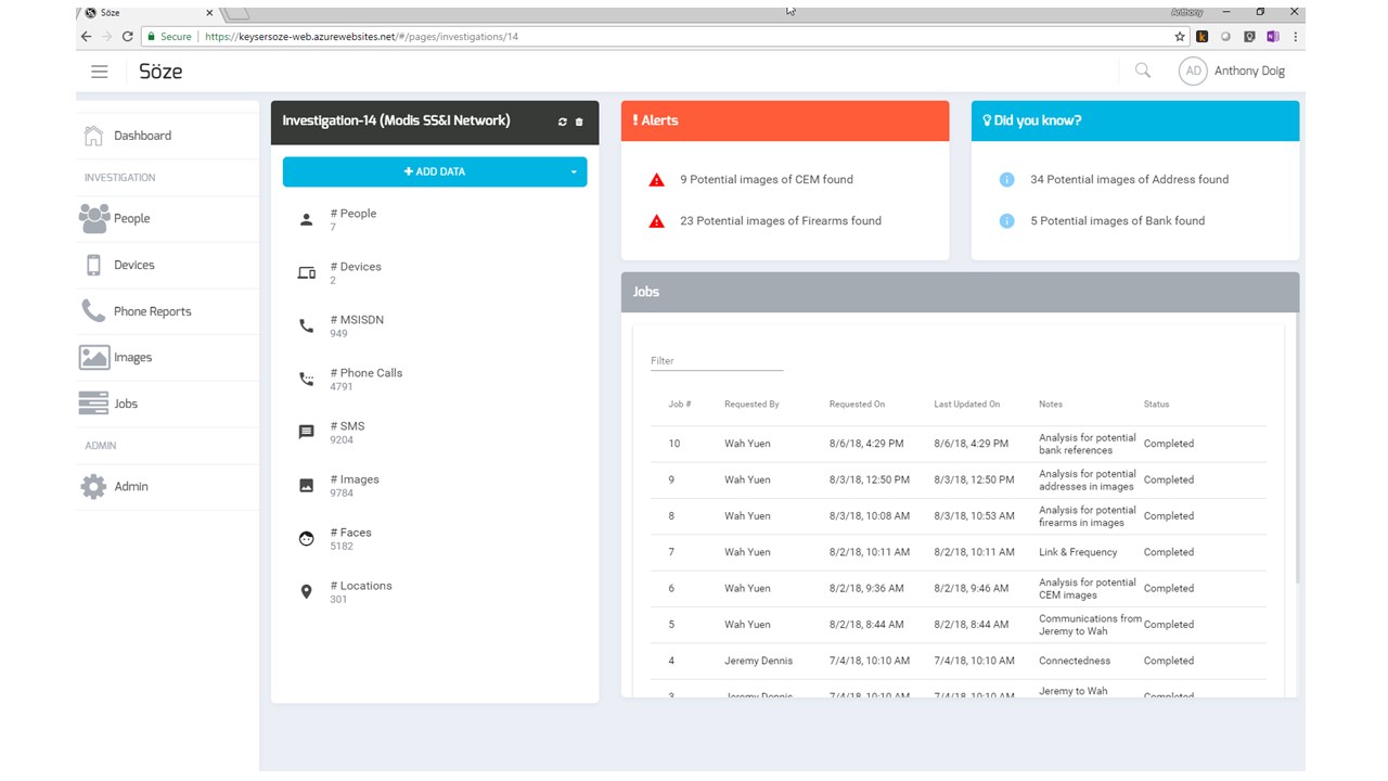 Snapshot 1 of Akkodis Modern Analytics Platform