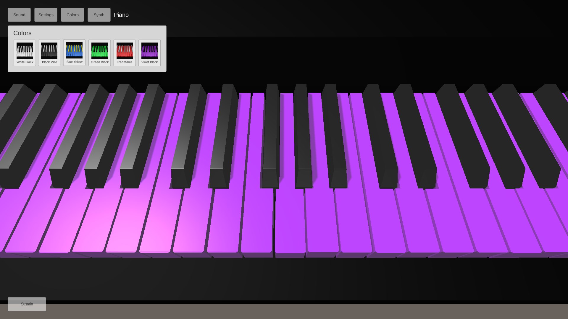 Στιγμιότυπο οθόνης: You can cahnge the color of keyboard