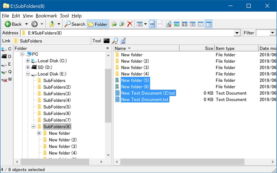 Hidemaru Filer Classic(StoreApp) (Windows) 由: SAITO-KIKAKU CORPORATON
