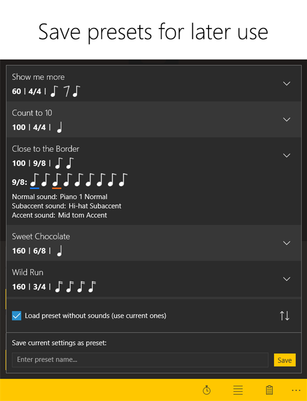 #4. Andante Metronome (Windows) بواسطة: Tomasz Wiśniewski