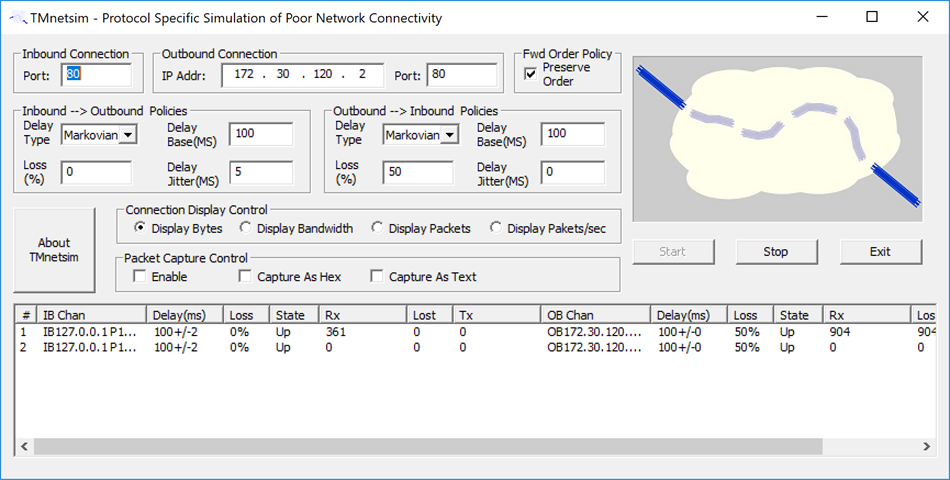 TMNetSim (Windows) 由: Tim Mangan