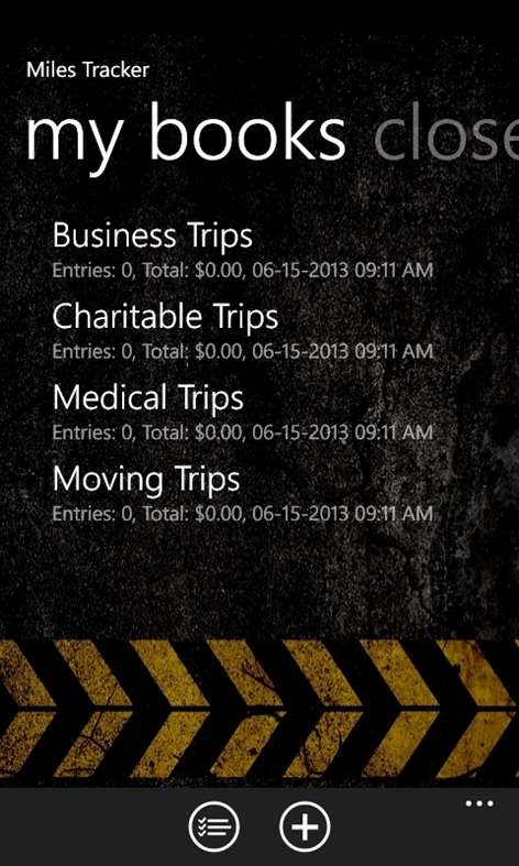 Miles Tracker Screenshots 1