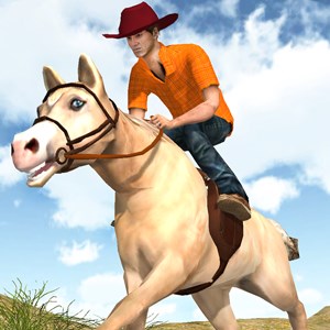 Horse Run 3D - Wild Tiger Chase the Racing Pony