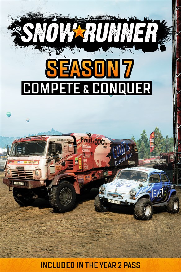SnowRunner - Season 7: Compete & Conquer (Windows 10) Xbox Series X|S and Xbox One cover art