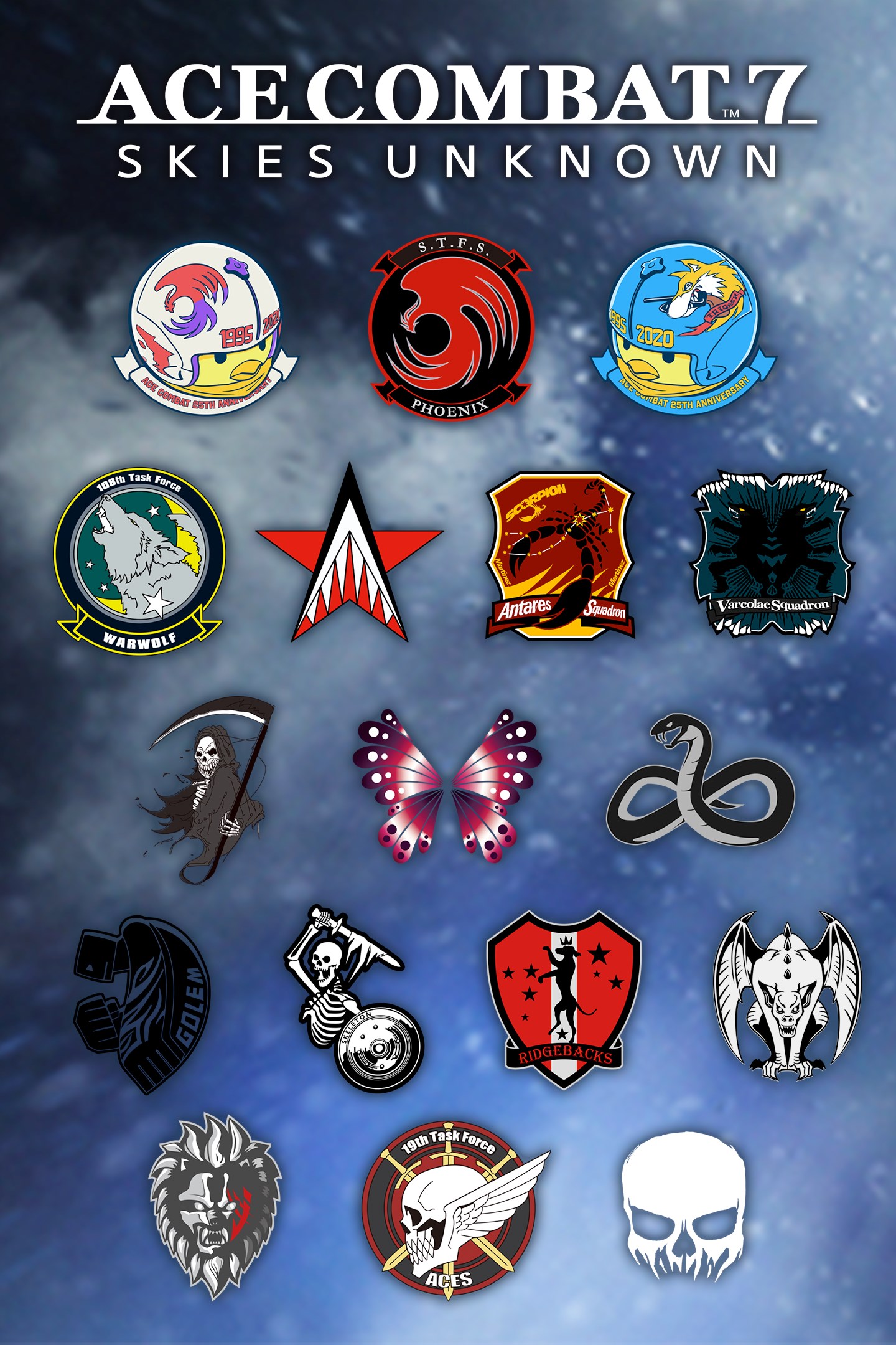 ACE COMBAT™ 7: SKIES UNKNOWN - 25th Anniversary Emblem Set を購入