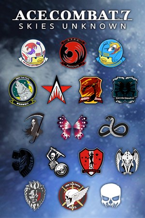 ACE COMBAT™ 7: SKIES UNKNOWN - 25th Anniversary Emblem Set