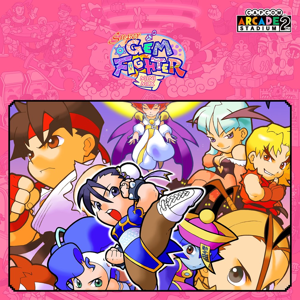 Capcom Arcade 2nd Stadium: SUPER GEM FIGHTER - MINI MIX - cover art (full size)