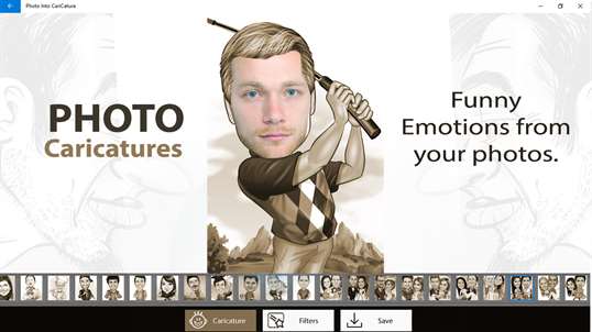 Photo Into CariCature screenshot 5