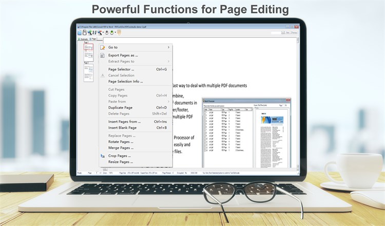 Edit PDF Pages with PDFCool - PC - (Windows)
