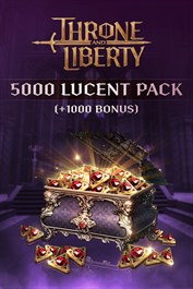 THRONE AND LIBERTY - 5,000 Lucent Pack (+1,000)