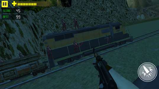 Army Train Commando screenshot 1