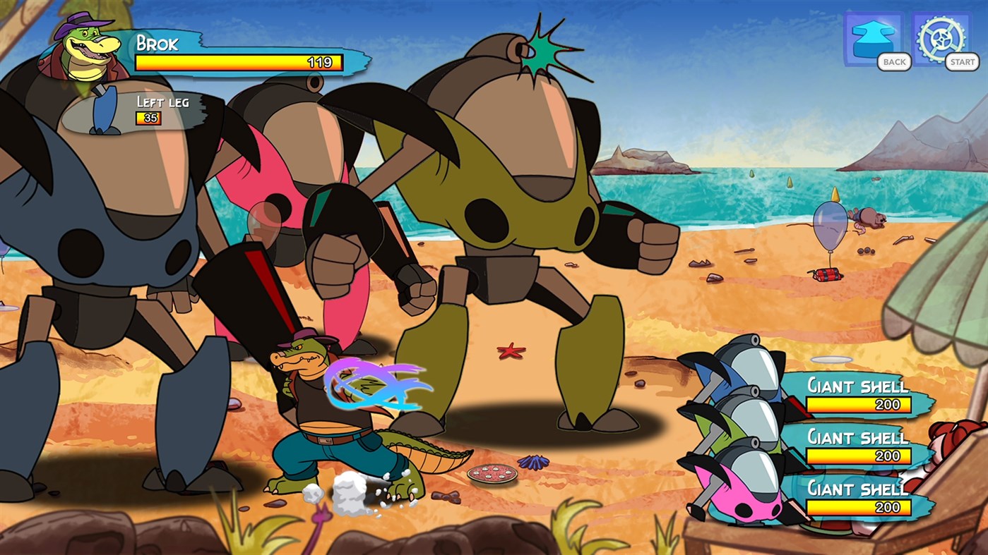 #10. BROK the InvestiGator + The Brawl Bar (Xbox) By: COWCAT